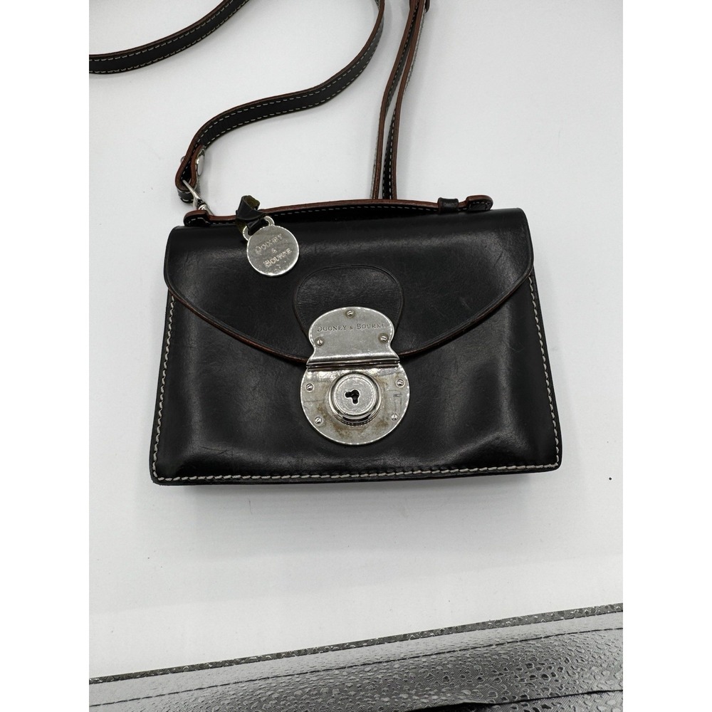 Rare Dooney & Bourke Alto Collection Black  Satchel Purse | MB534 Fair Cond PT2 - Picture 2 of 12